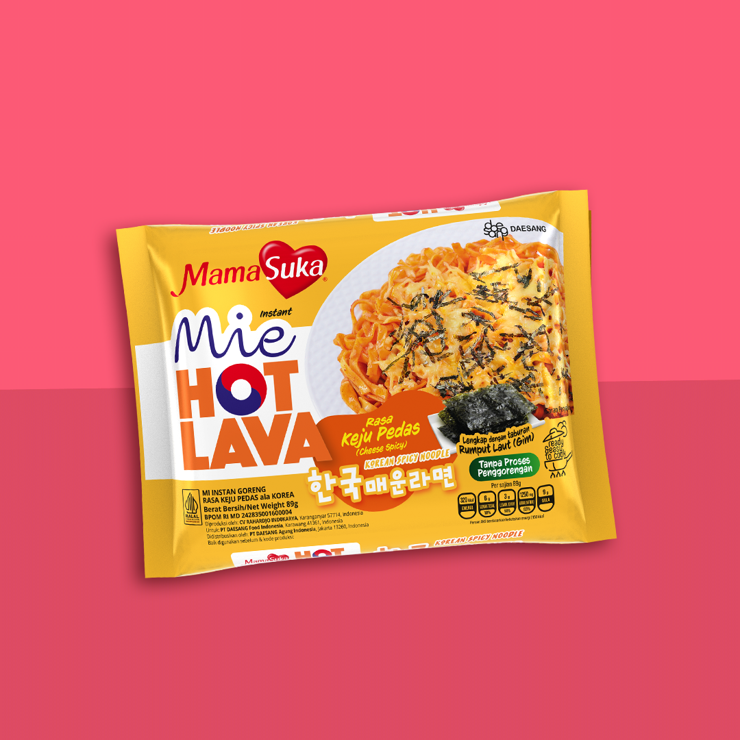 Hot Lava Instant Noodle ala Korea